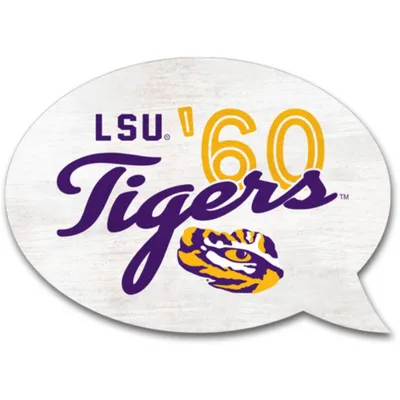  Lsu | Lsu 3.5  X 2.5  Word Bubble Magnet | Alumni Hall