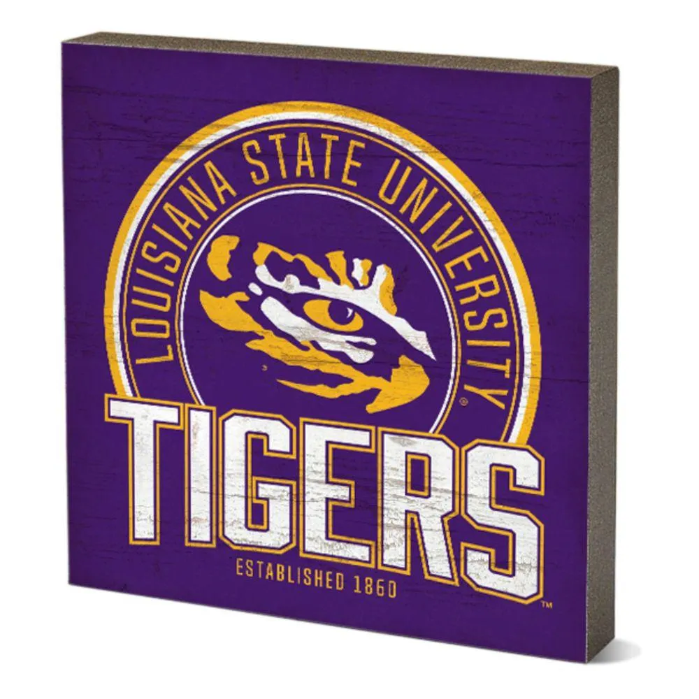  Lsu | Lsu 5.5  X 5.5  Tabletop Square Heavy Favorites | Alumni Hall