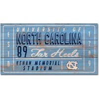  Unc | Unc 11  X 20  Ticket Wood Plank Sign | Alumni Hall