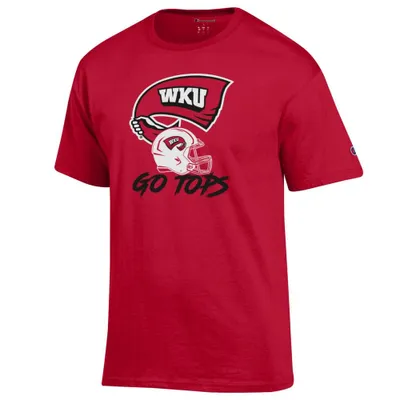 Wku | Western Kentucky Champion Helmet War Cry Tee Alumni Hall