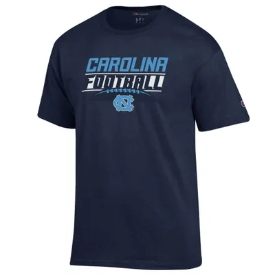 Unc | Champion Football Wordmark Tee Alumni Hall