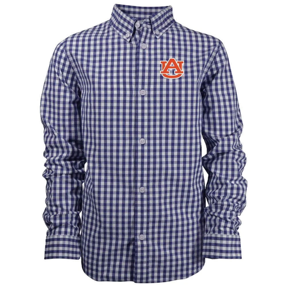 Aub | Auburn Toddler Lucas Gingham Button Down Alumni Hall