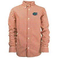 Gators | Florida Toddler Lucas Gingham Button Down Alumni Hall