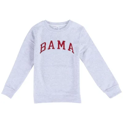 Bama | Alabama Zoozatz Youth Applique Arch Crew Alumni Hall