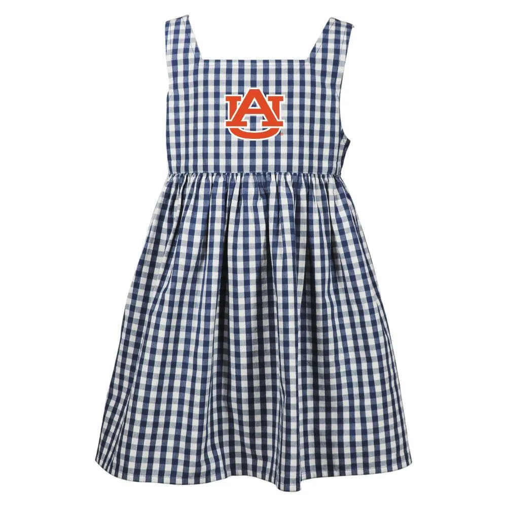 Aub | Auburn Garb Toddler Cara Gingham Dress Alumni Hall