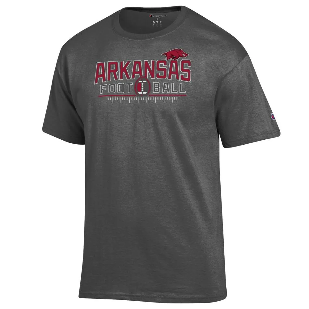 Razorbacks | Arkansas Champion Football Yard Lines Tee Alumni Hall