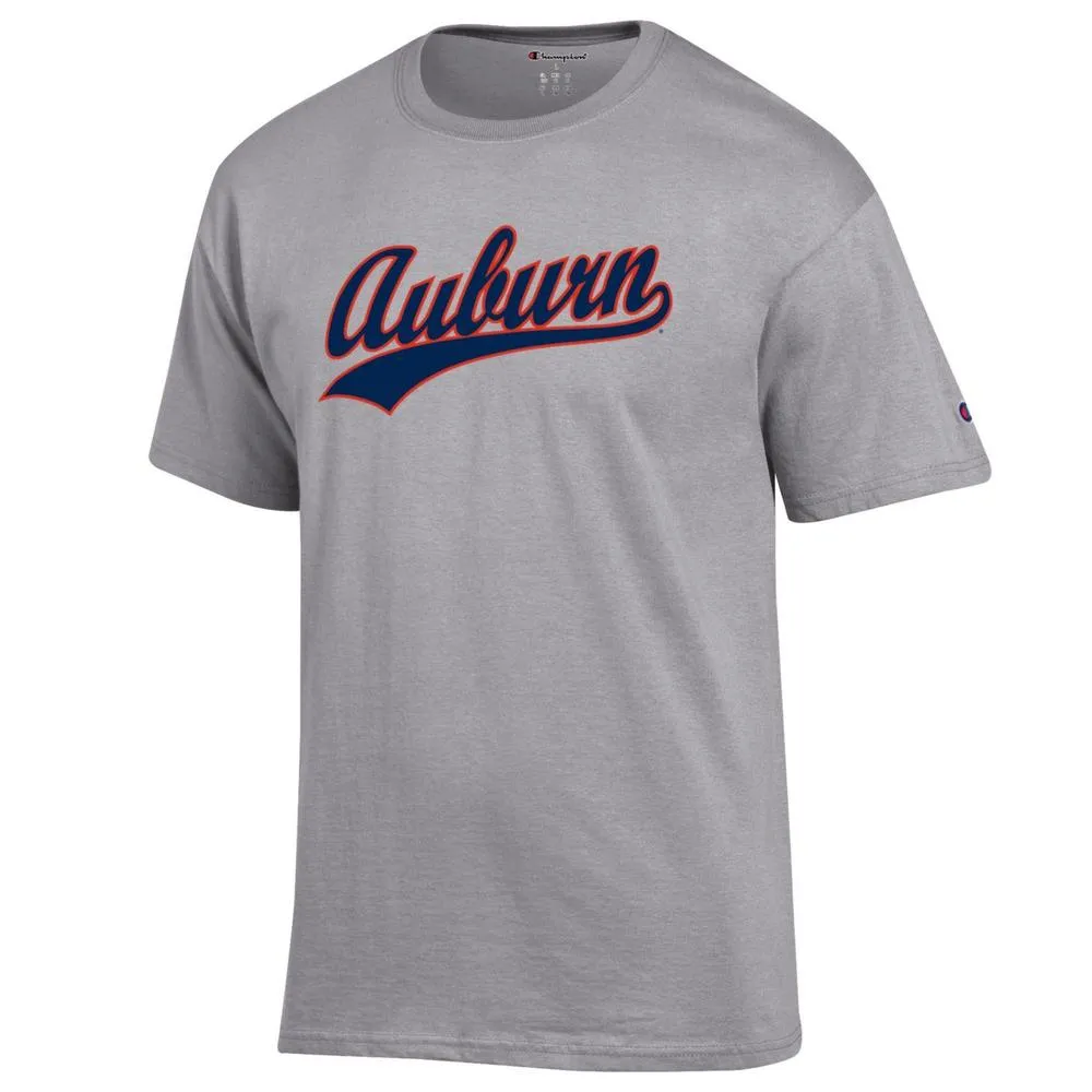 Aub | Auburn Champion Script Tee Alumni Hall