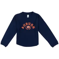 Aub | Auburn Zoozatz Youth Drop Shoulder Long Sleeve Tee Alumni Hall