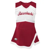 Razorbacks | Arkansas Toddler Cheerleader 2- Piece Dress Alumni Hall