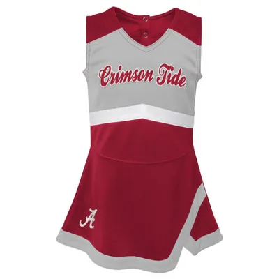 Bama | Alabama Kids Cheerleader 2- Piece Dress Set Alumni Hall