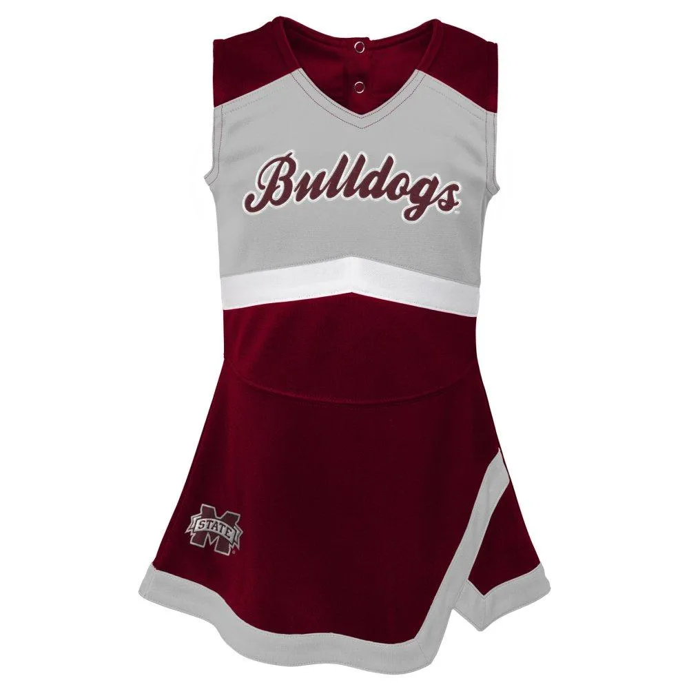 Bulldogs | Mississippi State Kids Cheerleader 2- Piece Dress Set Alumni Hall