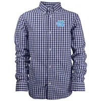 Unc | Carolina Youth Lucas Gingham Button Down Alumni Hall