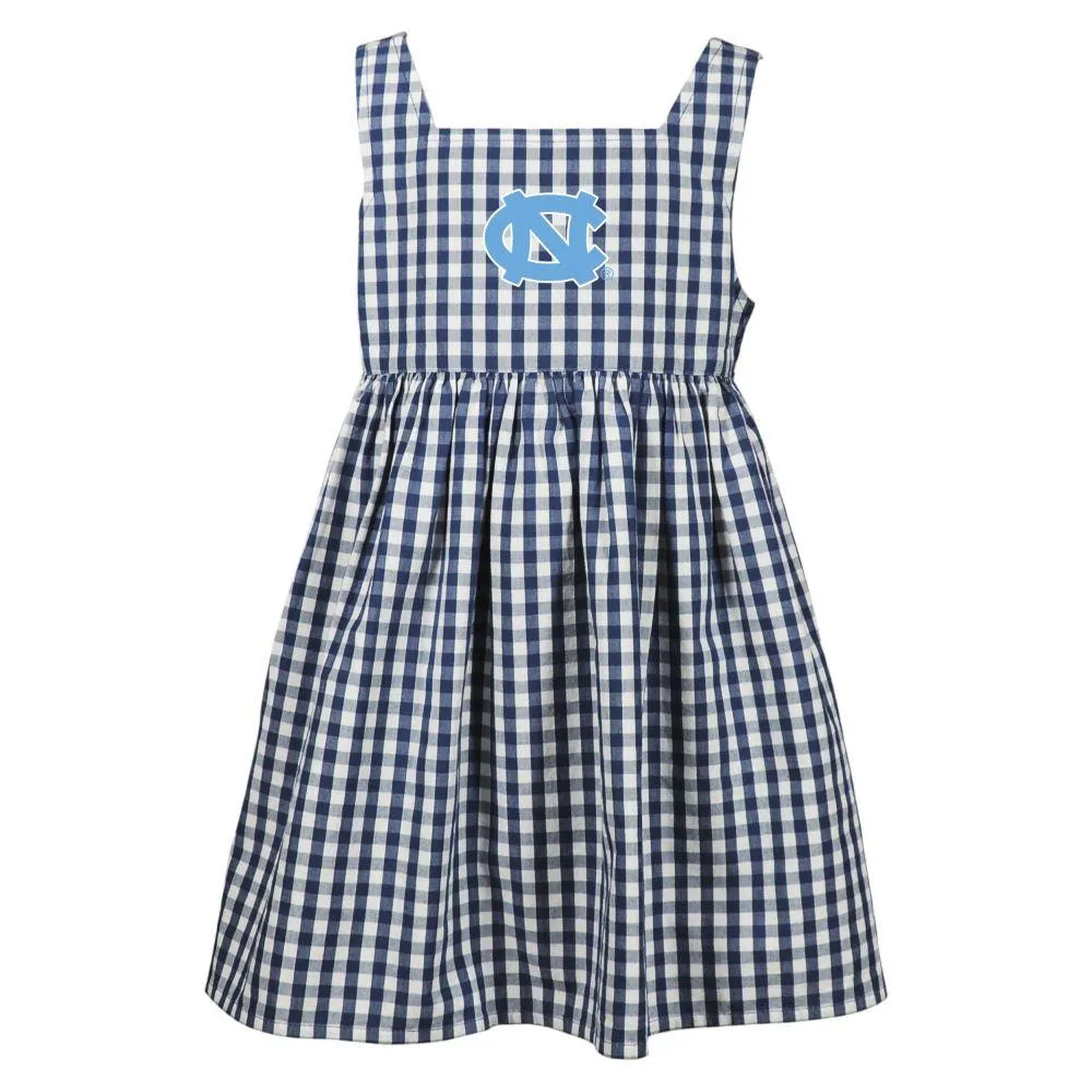 Unc | Carolina Toddler Cara Gingham Dress Alumni Hall