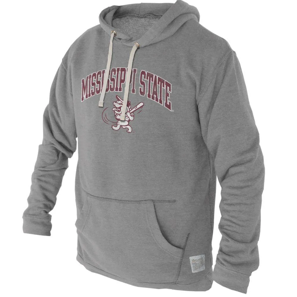 Bulldogs | Mississippi State Vault Swinging Bully Triblend Hoodie Alumni Hall