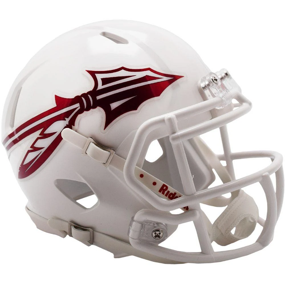 Florida State White Riddell Mini Speed Helmet