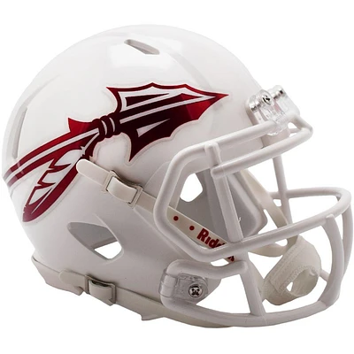 Florida State White Riddell Mini Speed Helmet