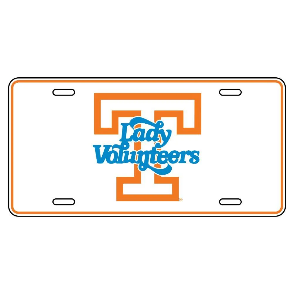  Lady Vols | Tennessee Lady Vols Metal License Plate | Orange Mountain