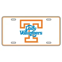  Lady Vols | Tennessee Lady Vols Metal License Plate | Orange Mountain