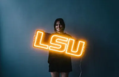  Lsu | Lsu Saturday Neon Sign | Alumni Hall