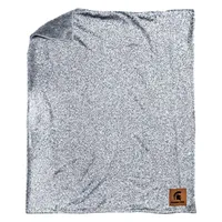  Spartans | Michigan State 60  X 72  Heather Sweater Knit Throw | Alumni Hall