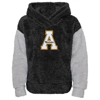 App | State Kids 2- Tone Teddy Fleece Hoodie Alumni Hall