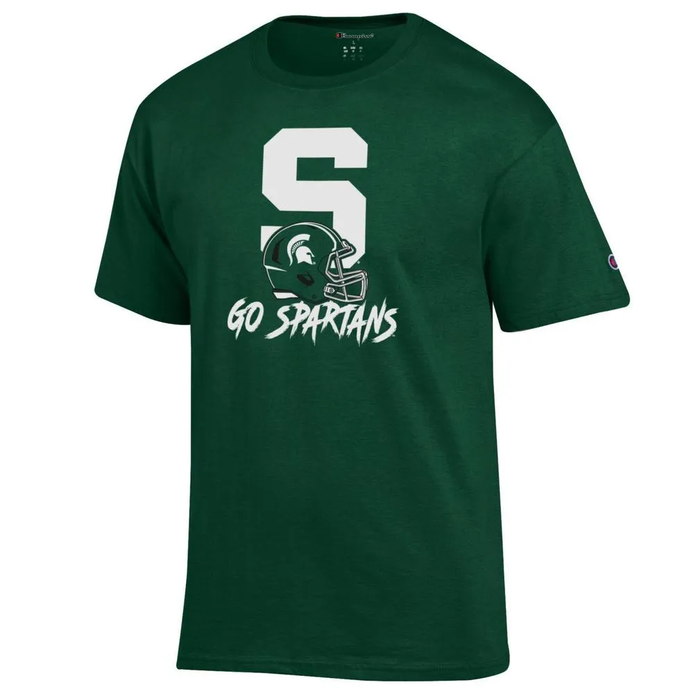 Spartans | Michigan State Champion Helmet War Cry Tee Alumni Hall