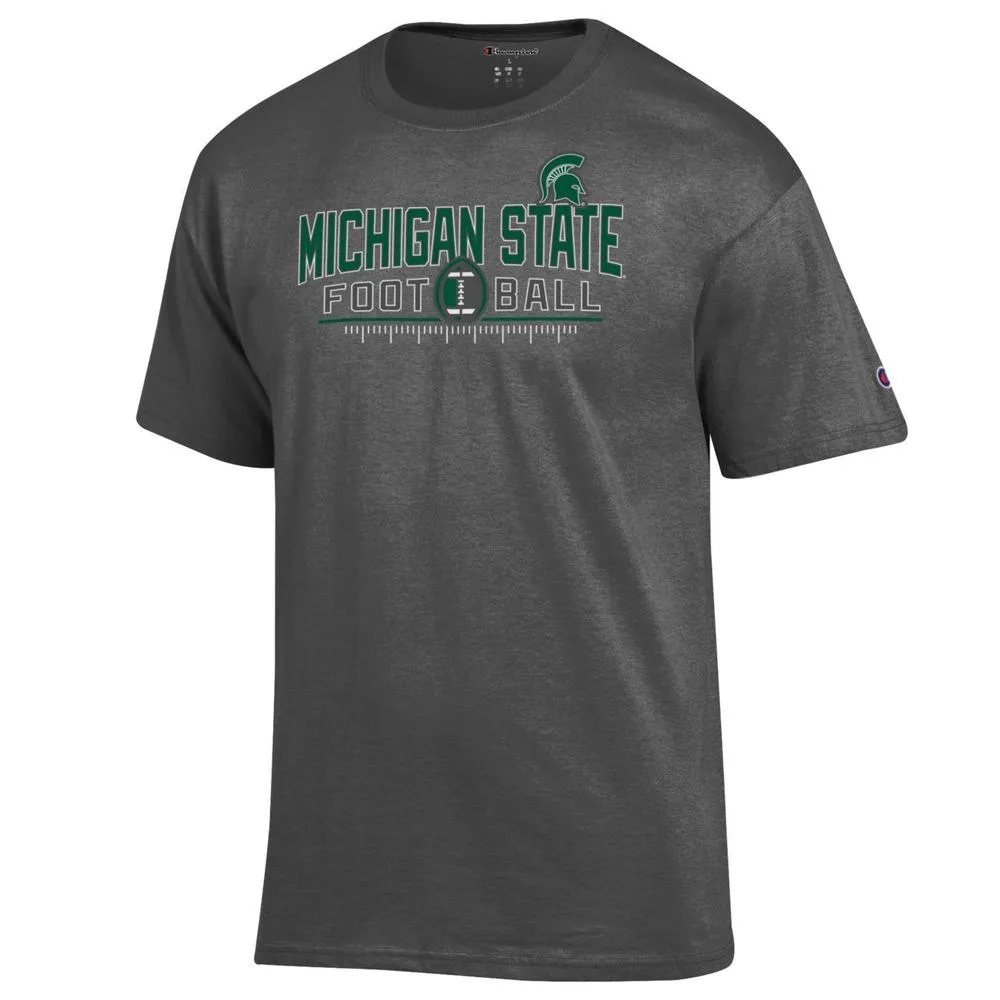 Michigan State Champion Football Yard Lines Tee