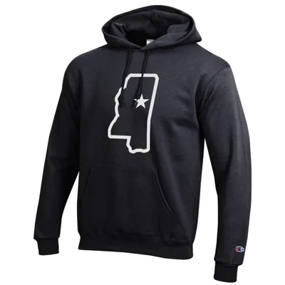 Bulldogs | Mississippi State Champion Outline Logo Hoodie Alumni Hall