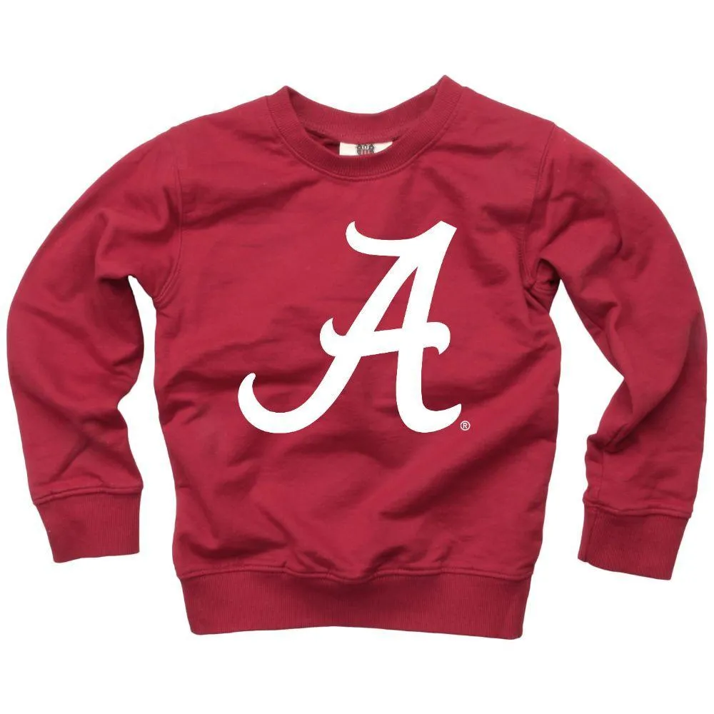 Bama | Alabama Youth Primary Logo Crewneck Alumni Hall