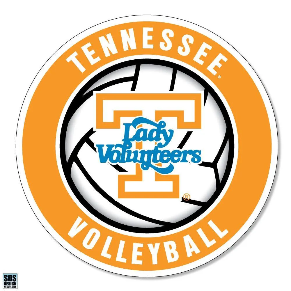 Lady Vols | Tennessee Lady Vols Volleyball Decal | Orange Mountain