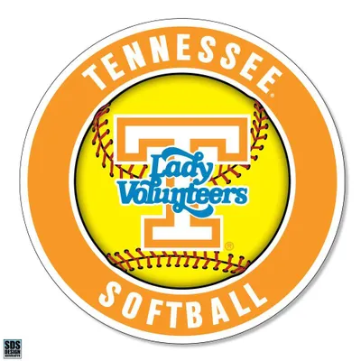  Lady Vols | Tennessee Lady Vols 3  Softball Decal | Orange Mountain