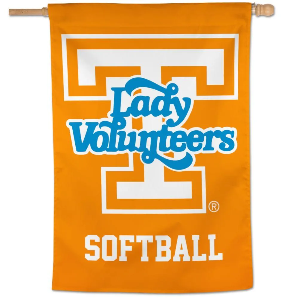  Lady Vols | Tennessee Lady Vols 28 X 40 Softball Flag | Orange Mountain