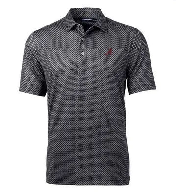 Bama | Alabama Cutter & Amp ; Buck Banner Print Polo Alumni Hall