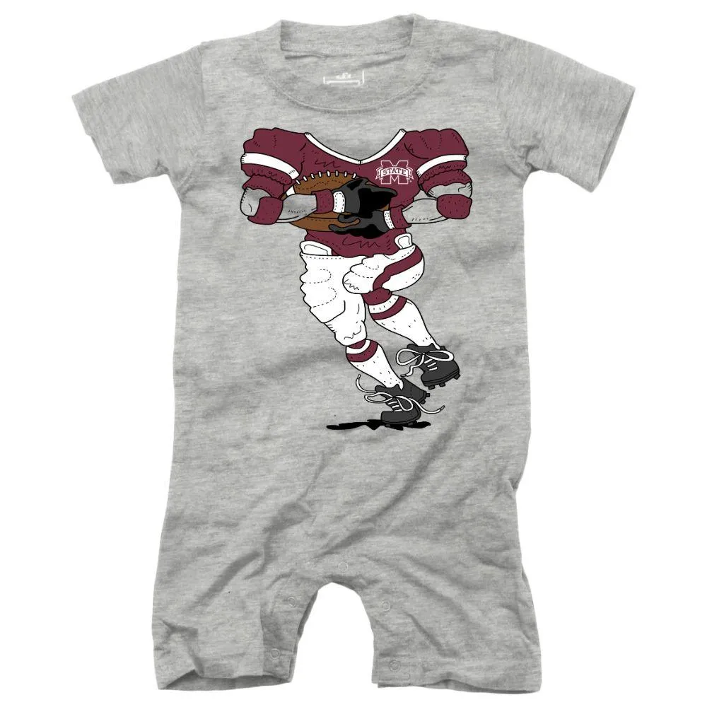 Bulldogs | Mississippi State Infant Football Player Romper Alumni Hall