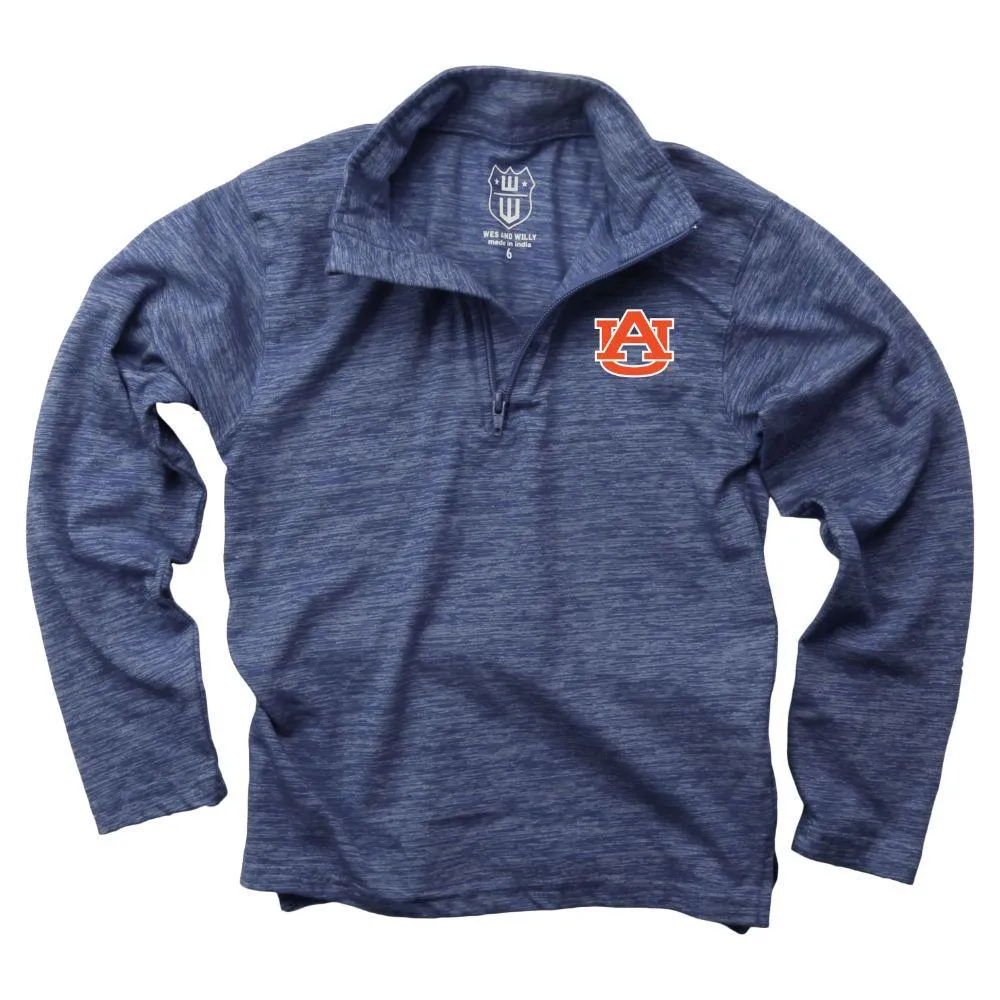 Aub | Auburn Youth Cloudy Yarn 1/4 Zip Alumni Hall