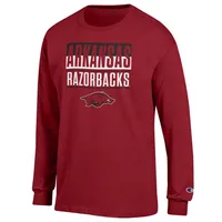 Razorbacks | Arkansas Champion Split Stack Long Sleeve Tee Alumni Hall