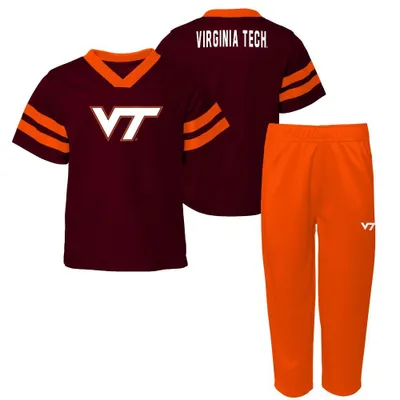 Hokies | Virginia Tech Toddler Red Zone Jersey Pant Set Alumni Hall