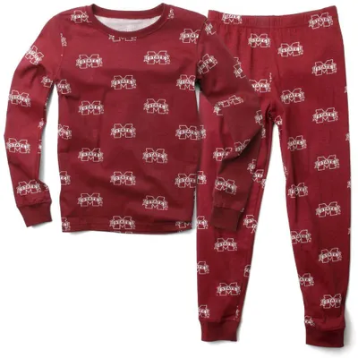 Bulldogs | Mississippi State Toddler Pj Set Alumni Hall