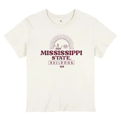 Bulldogs | Mississippi State Uscape Women's Old School Boyfriend Tee Alumni Hall