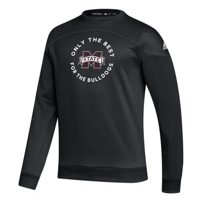 Bulldogs | Mississippi State Adidas Stadium Crewneck Sweatshirt Alumni Hall