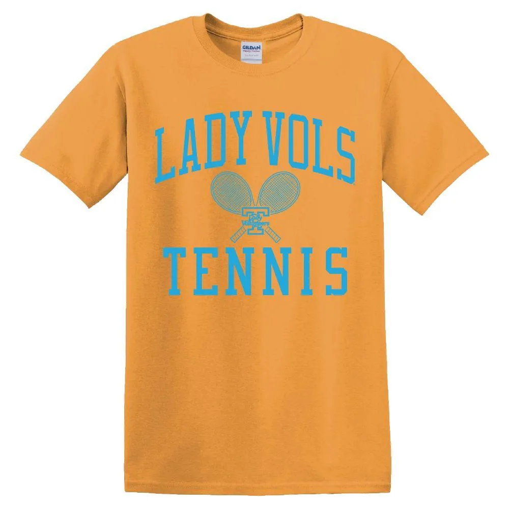 Lady Vols | Tennessee Tennis Arch Tee Orange Mountain