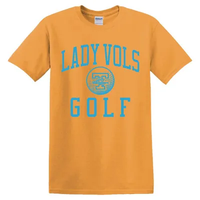 Lady Vols | Tennessee Golf Arch Tee Orange Mountain