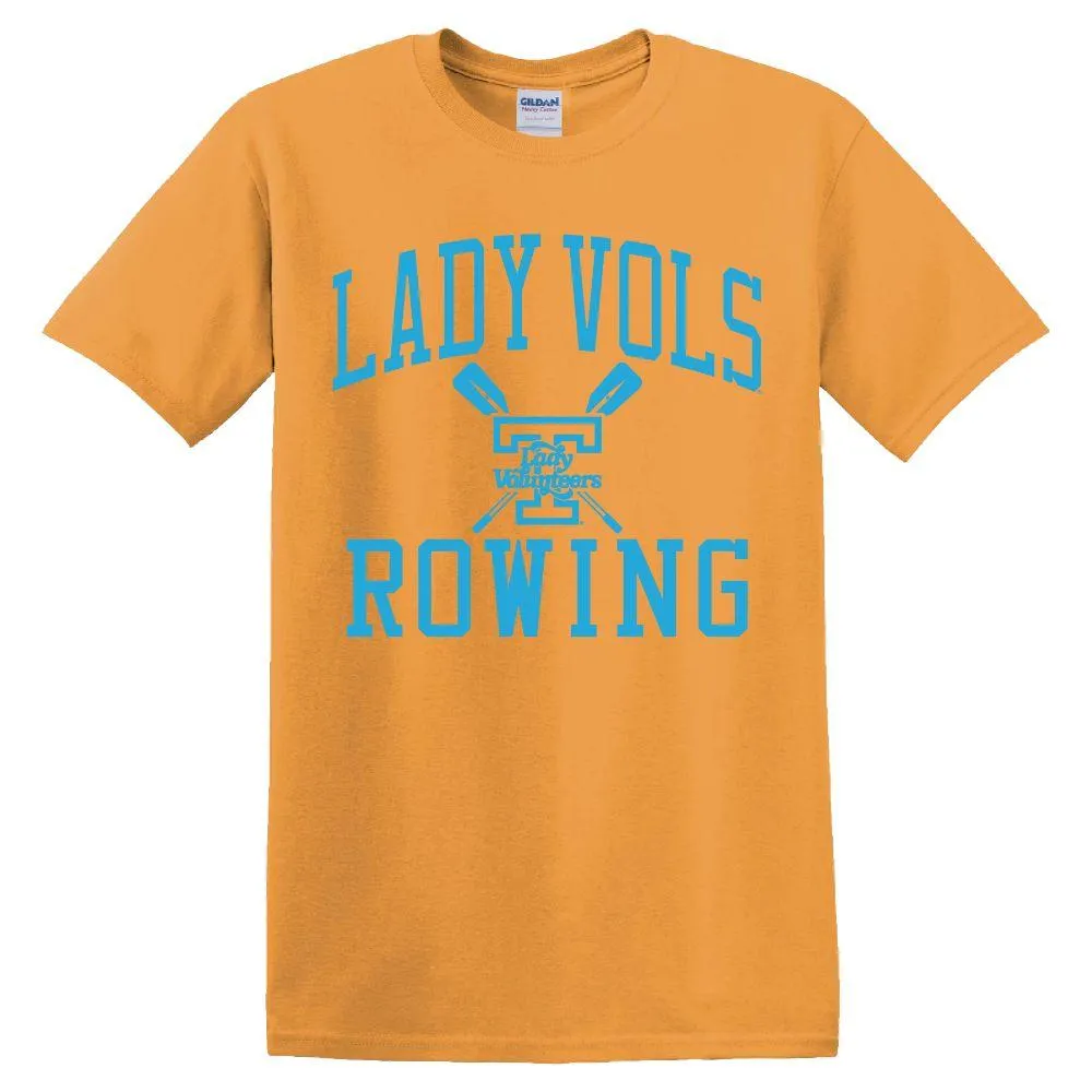 Lady Vols | Tennessee Rowing Arch Tee Orange Mountain