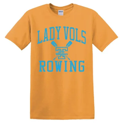 Lady Vols | Tennessee Rowing Arch Tee Orange Mountain