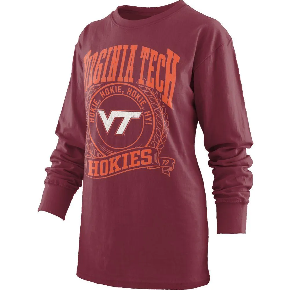 Virginia Tech Pressbox Big Country Long Sleeve Top