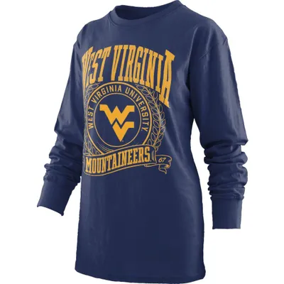 Wvu | West Virginia Pressbox Big Country Long Sleeve Top Alumni Hall