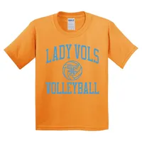 Lady Vols | Tennessee Youth Volleyball Arch Tee Orange Mountain