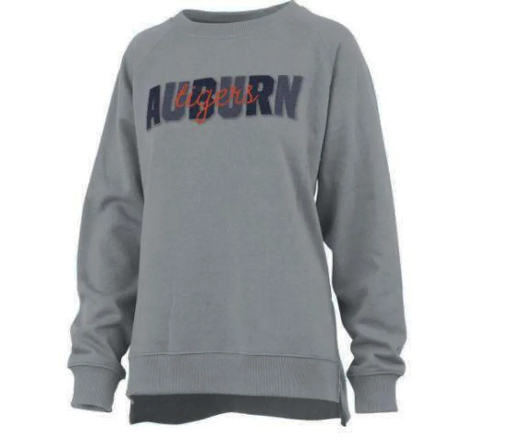 Aub | Auburn Pressbox Pinehurst Applique Fleece Alumni Hall