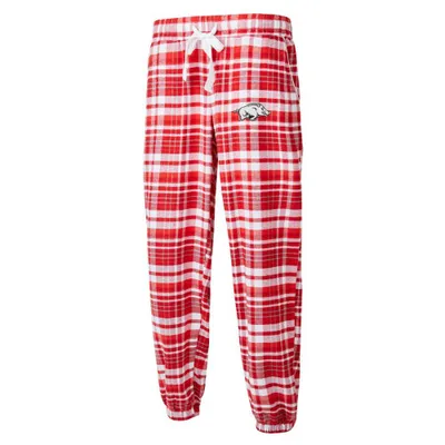 Razorbacks | Arkansas College Concepts Women's Mainstay Flannel Jogger Alumni Hall