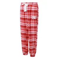 Huskers | Nebraska College Concepts Women's Mainstay Flannel Jogger Alumni Hall